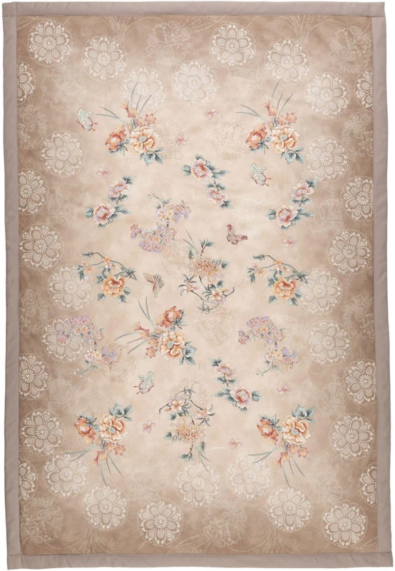 Bassetti ESPERIDI 9333426 Plaid 100% Cotton Beige 41 Dimensions 135 x 190 cm