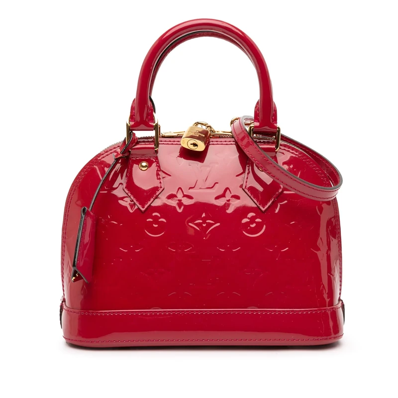 Louis Vuitton Pre-Loved Monogram Vernis Alma BB Handbag