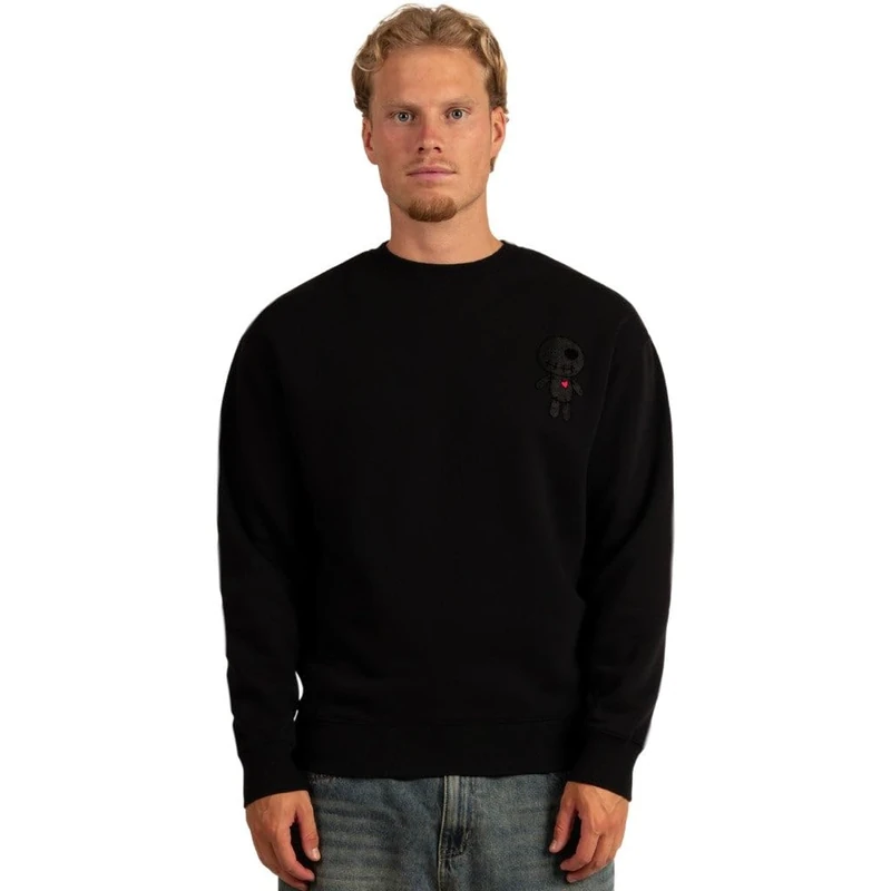 Wrong Friends Men's Hinton Sweatshirt, Black, XL
