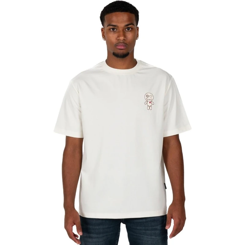 Wrong Friends Men's Brooks T-Shirt, Beige, M