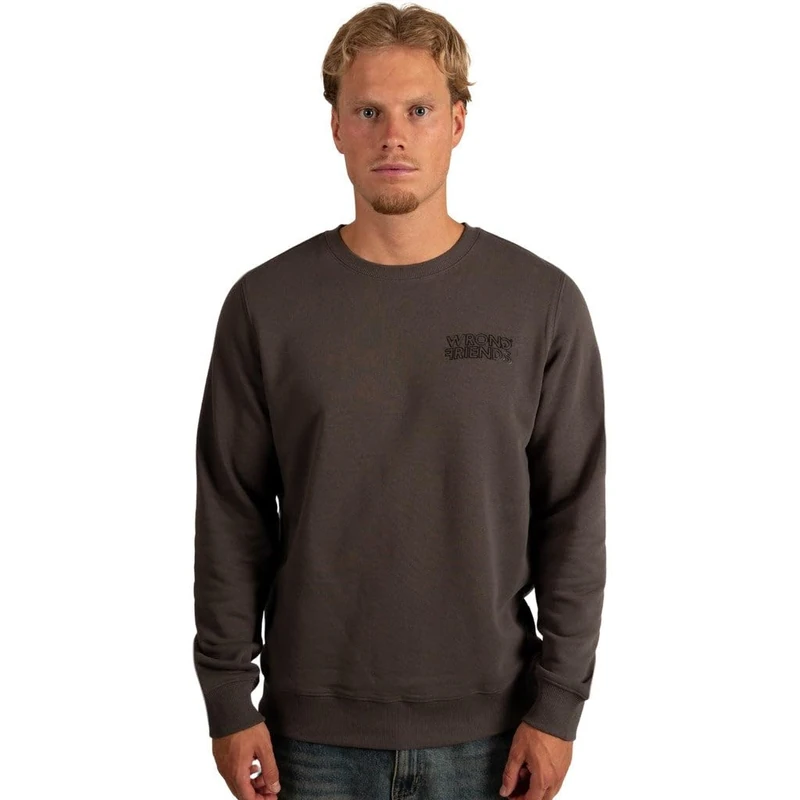 Wrong Friends Men's Walden Sweatshirt, Grey, S