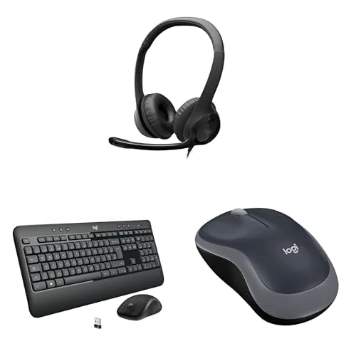 Logitech H390 MK540 M185