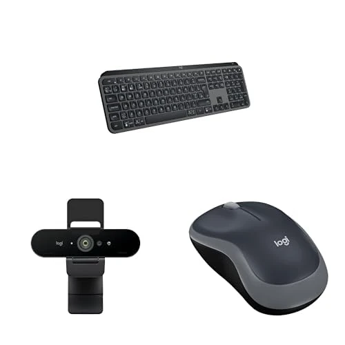 Logitech MX Keys S Brio 4K Webcam M185