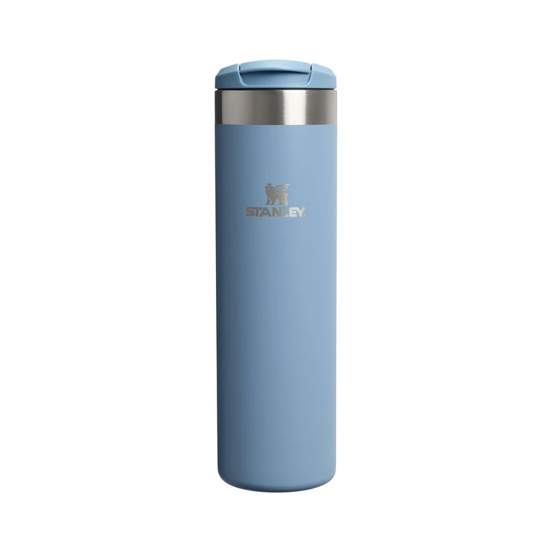 Stanley 1913 Aerolight Transit Travel Mug 0.6L - Keeps 6 Hours Hot - 8 Hours Cold - Dishwasher Safe - Leakproof - Car Cup Holder Compatible - Insulated Coffee Cup - Indigo