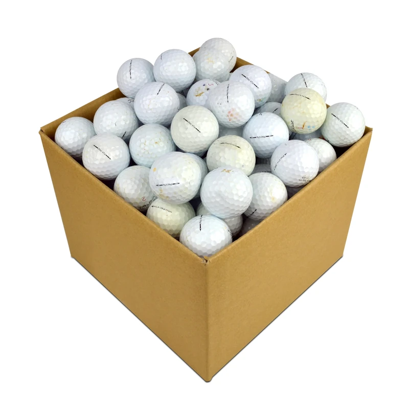 Second Chance Recycled Lake Golf Balls, 100 Grade B For Titleist Pro V1X - Lake Balls From Practice & Social Games, Used Golf Balls, Ideal From Practice and Play