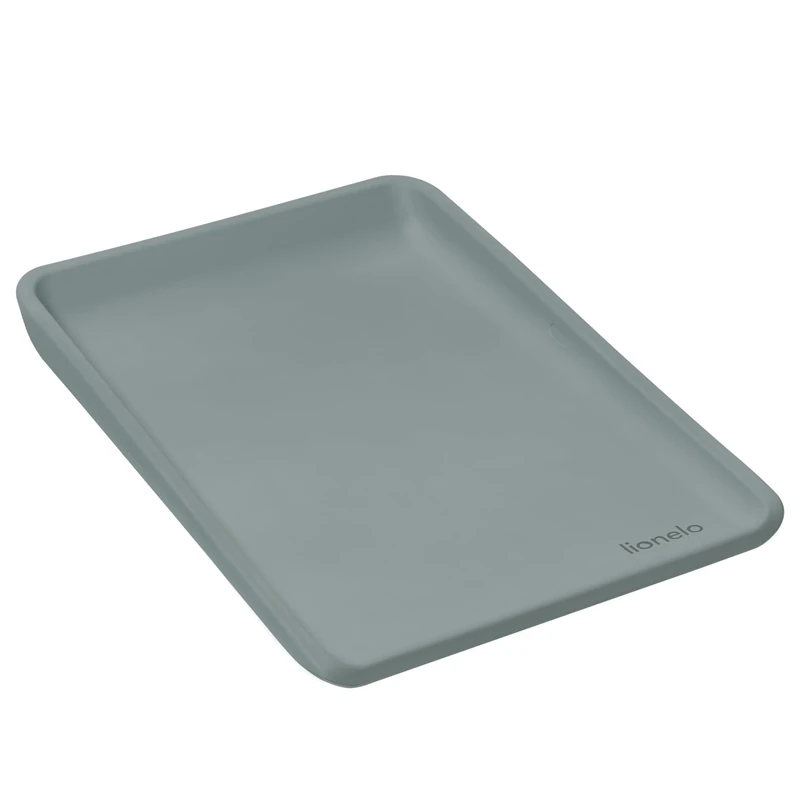 LIONELO Megs Changing Mat 50 x 70 cm Portable, Lightweight, Waterproof, Washable, Multifunctional, Soft PU Foam, Safe Material (EN71-3), Non-Slip, Quickly Adjusts to room temperature, Ergonomic Design