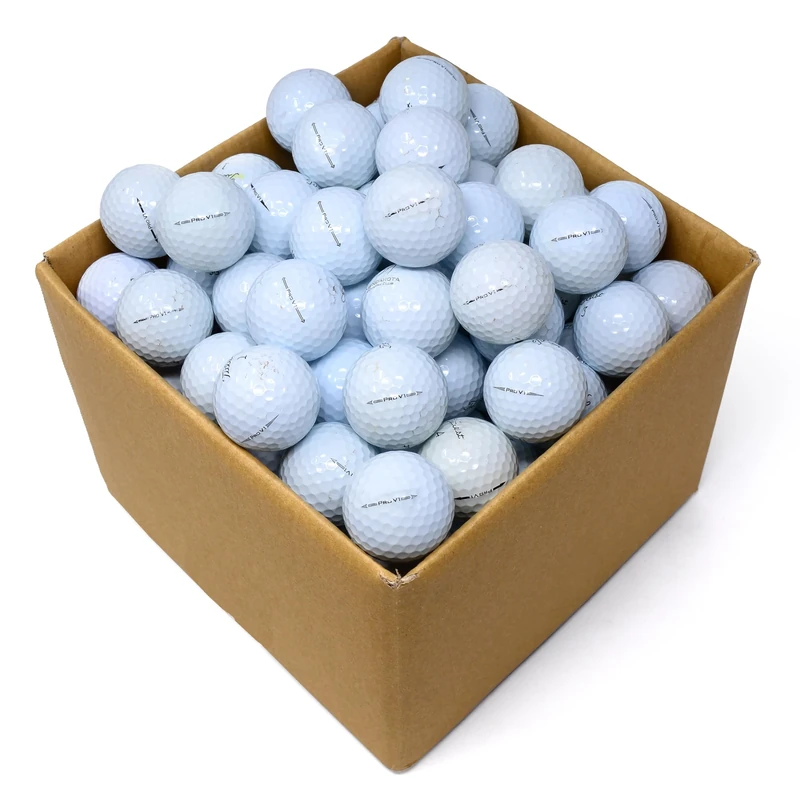 Second Chance Recycled Lake Golf Balls, 100 Grade B For Titleist Pro V1 - Lake Balls From Practice & Social Games, Used Golf Balls, Ideal From Practice and Play