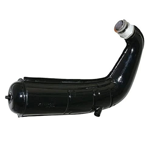 cyclingcolors Exhaust Muffler Motorcycle Scooter Moped Compatible with MBK Motorbike 40 50 41 51 88 Black
