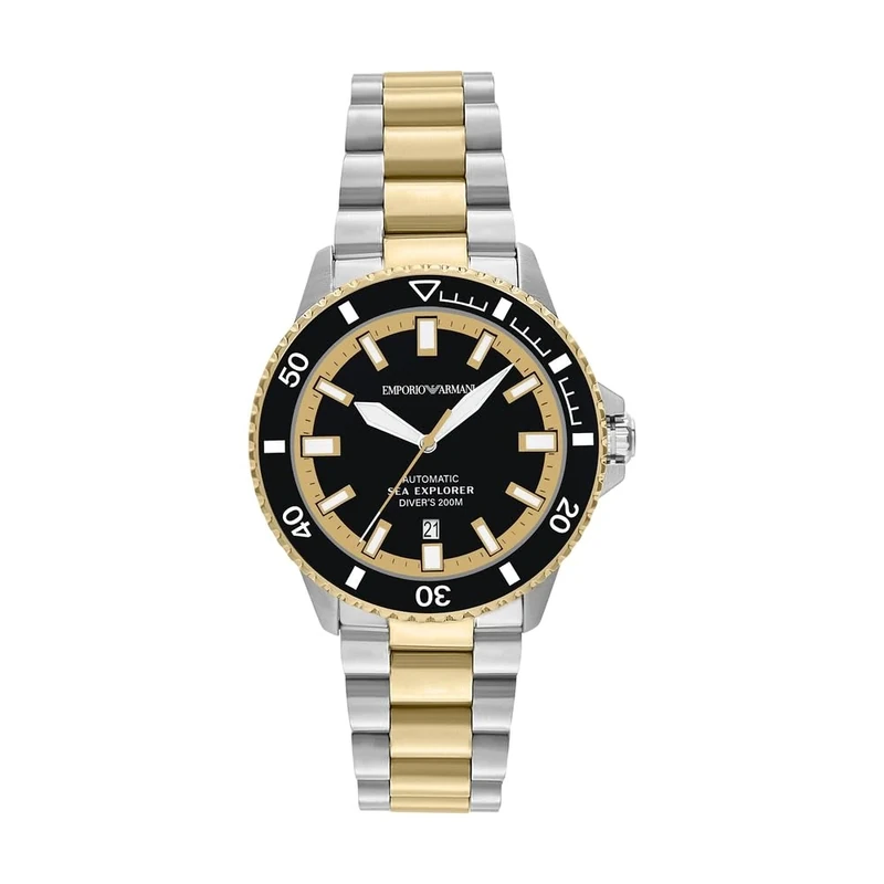 Emporio Armani Men's 42MM Two Tone Stainless Steel Watch, AR60089