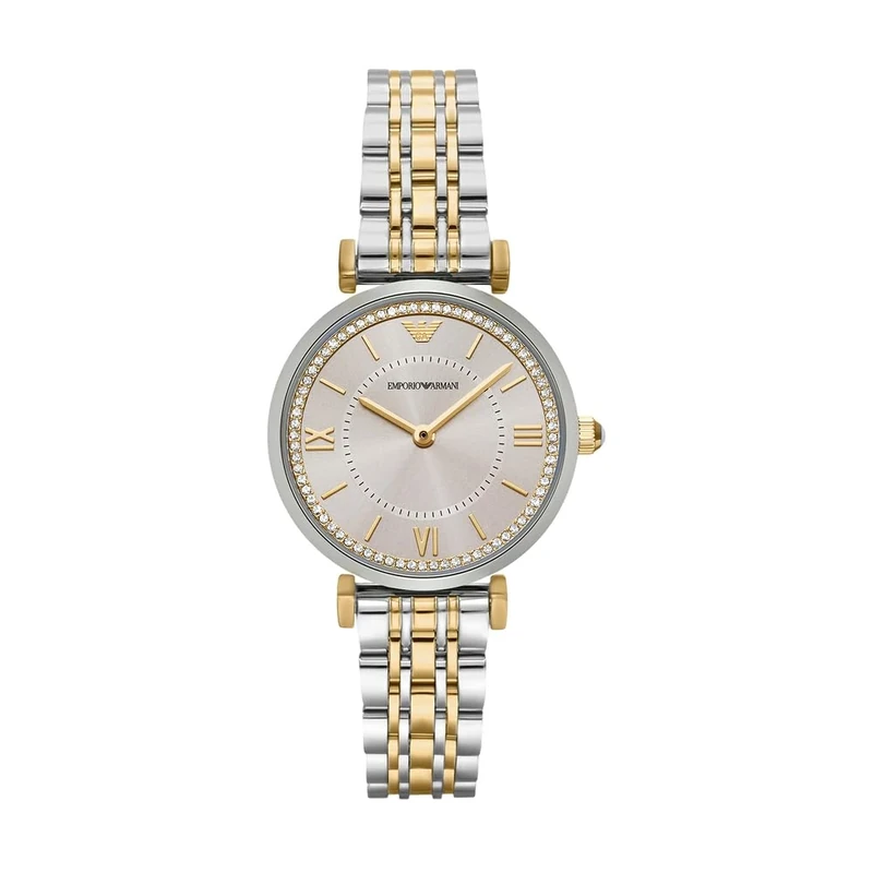 Emporio Armani Women's Analog Quartz Watch with Stainless Steel Strap AR11702