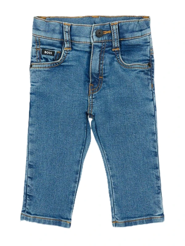 BOSS Denim Trousers Baby Boys, Blue, 3 Years