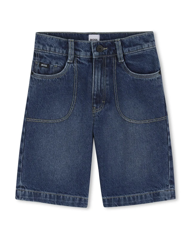 BOSS Denim Shorts Boy's, Blue, 12 Years