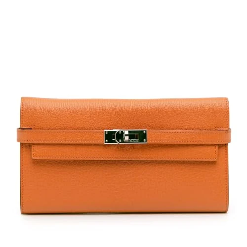 Hermès Pre-Loved Chevre Mysore Kelly Longue Wallet