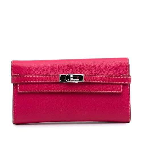 Hermès Pre-Loved Epsom Kelly Longue Wallet