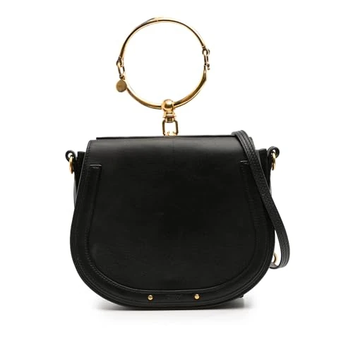 Chloé Pre-Loved Medium Leather Nile Bracelet Satchel