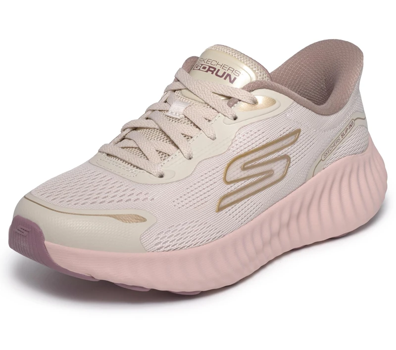 Skechers Women's GO Run Trainer, Natural, 8 UK