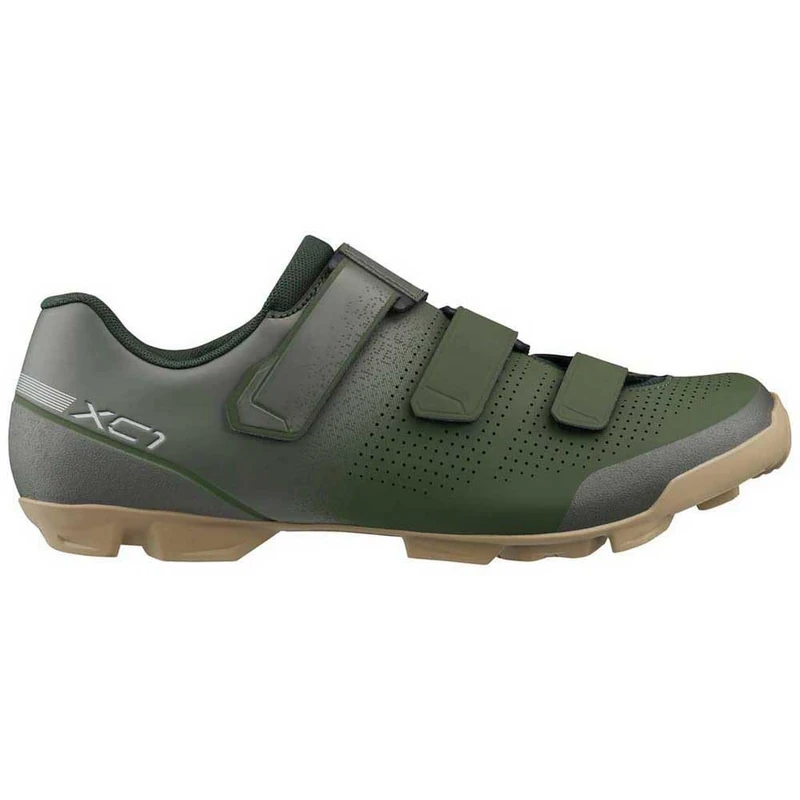 Shimano Bicycle Shoes XC102 - Olive 42.0 Cycling Shoes