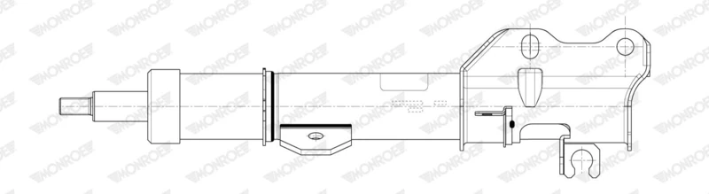 MONROE Shock Absorber | G8819 | Front | for MERCEDES-BENZ MARCO POLO Camper 2015- | OE-Matching Quality | Smooth Ride & Control