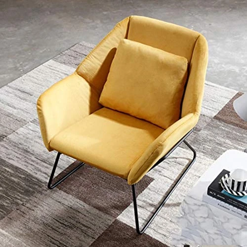 lounge chair,Fabric Sofa Washable Lazy Couch Chair Living Room Bedroom Single Sofa Designer Chair