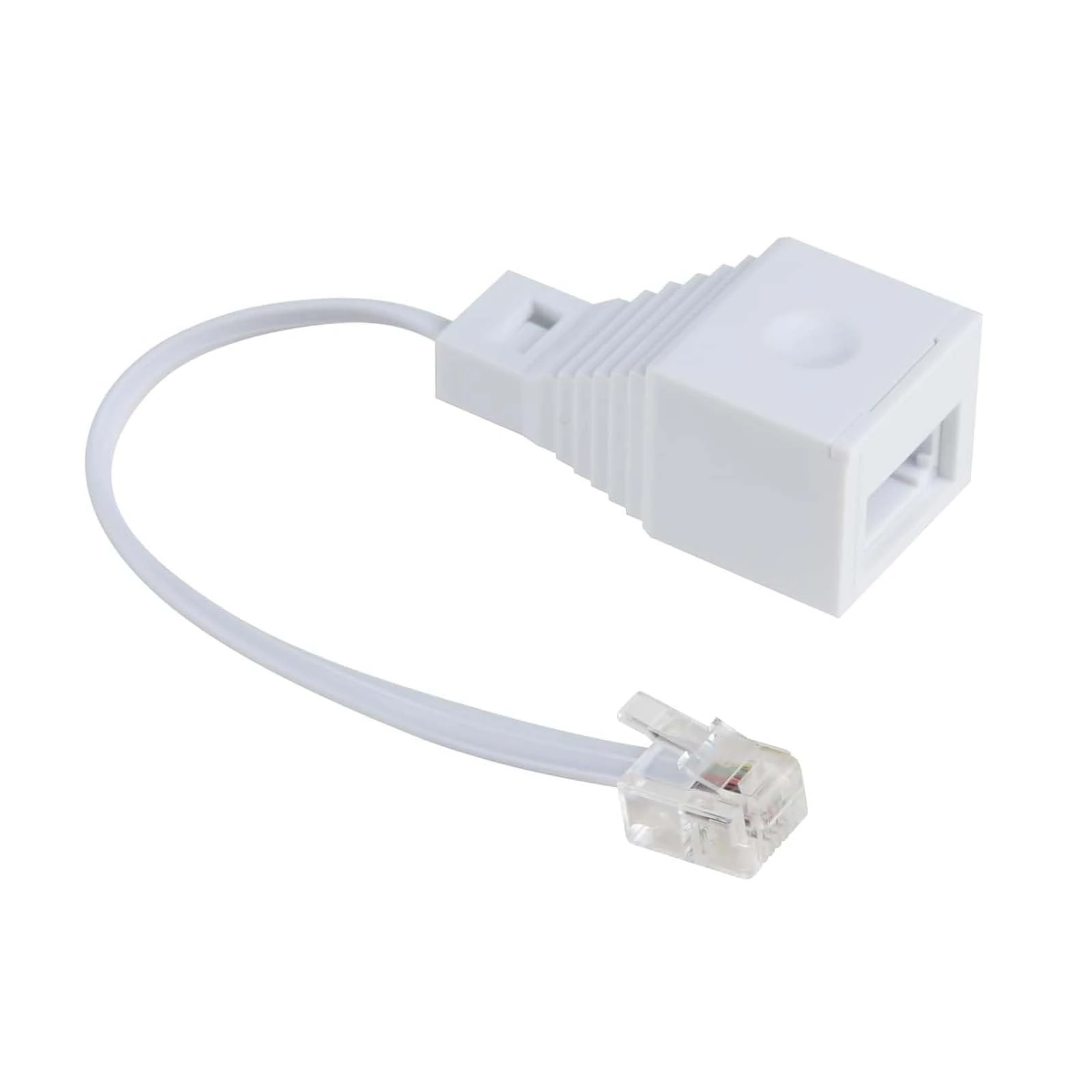 YIXINHE1 PCS RJ11 to BT Socket Adapter,4-Wire Female Converter,bt digital voice adapter Phone to Ethernet - Universal Compatibility for Phones, Modems, Routers & Printers, 10cm Cable Length