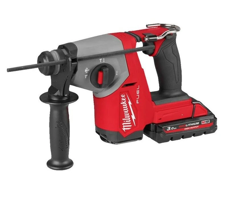 Milwaukee M18FHAC16-302X Fuel SDS-Plus Hammer Drill 2-18v-3Ah HIGH Output Batteries