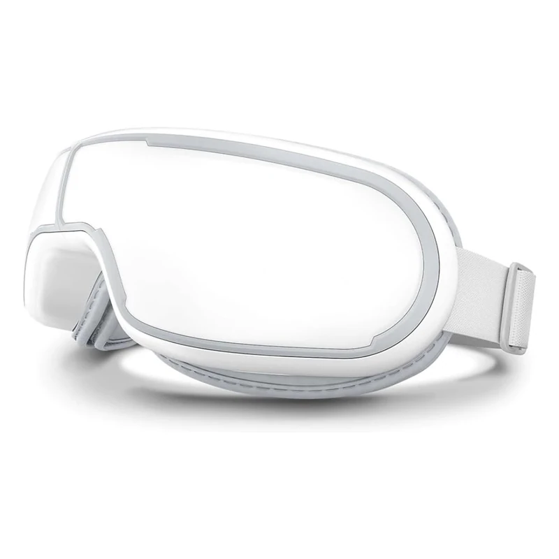 PARENCE - Heated Massager for Eyes and Temples - Air Pressure, Relaxing Sounds and Carrying Case - Reduce Fatigue, Headache and Stress - Eye Massager - Image 1
