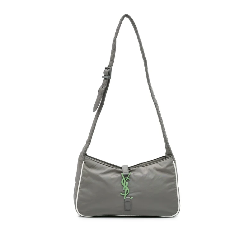 Yves Saint Laurent Pre-Loved Nylon Le 5 A 7 Shoulder Bag