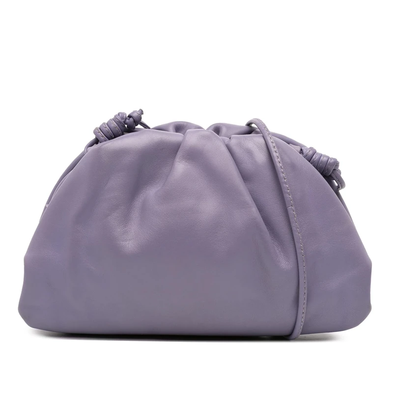 Bottega Veneta Pre-Loved Lambskin The Mini Pouch Crossbody Bag