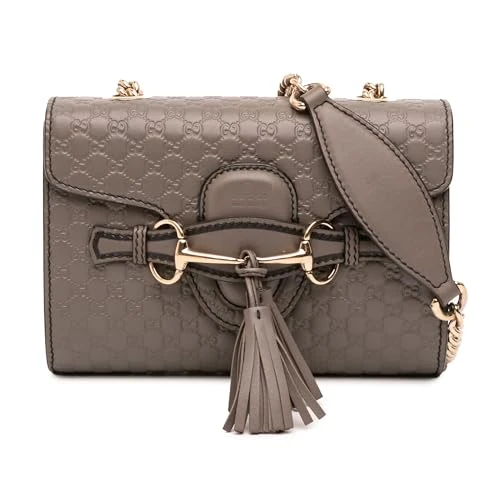 Pre-Loved Mini Microguccissima Emily Crossbody Bag