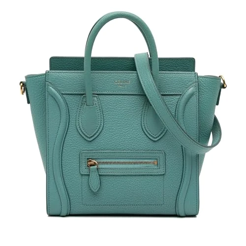 Celine Pre-Loved Nano Goatskin Luggage Tote