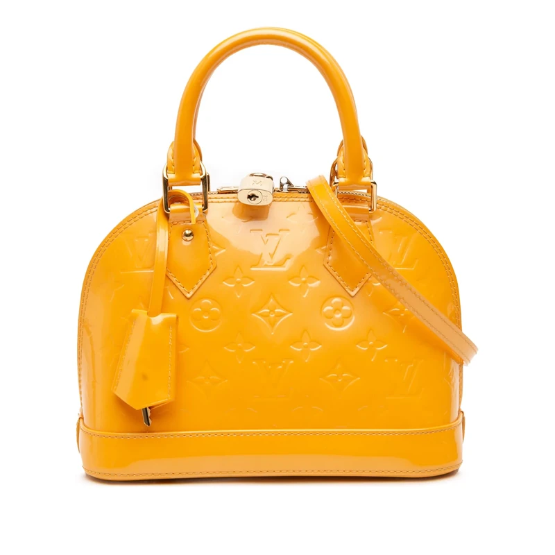 Louis Vuitton Pre-Loved Monogram Vernis Alma BB Handbag