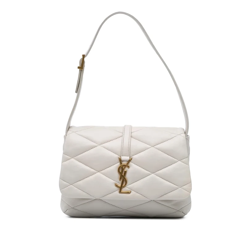 Yves Saint Laurent Pre-Loved Quilted Lambskin Le 57 Shoulder Bag