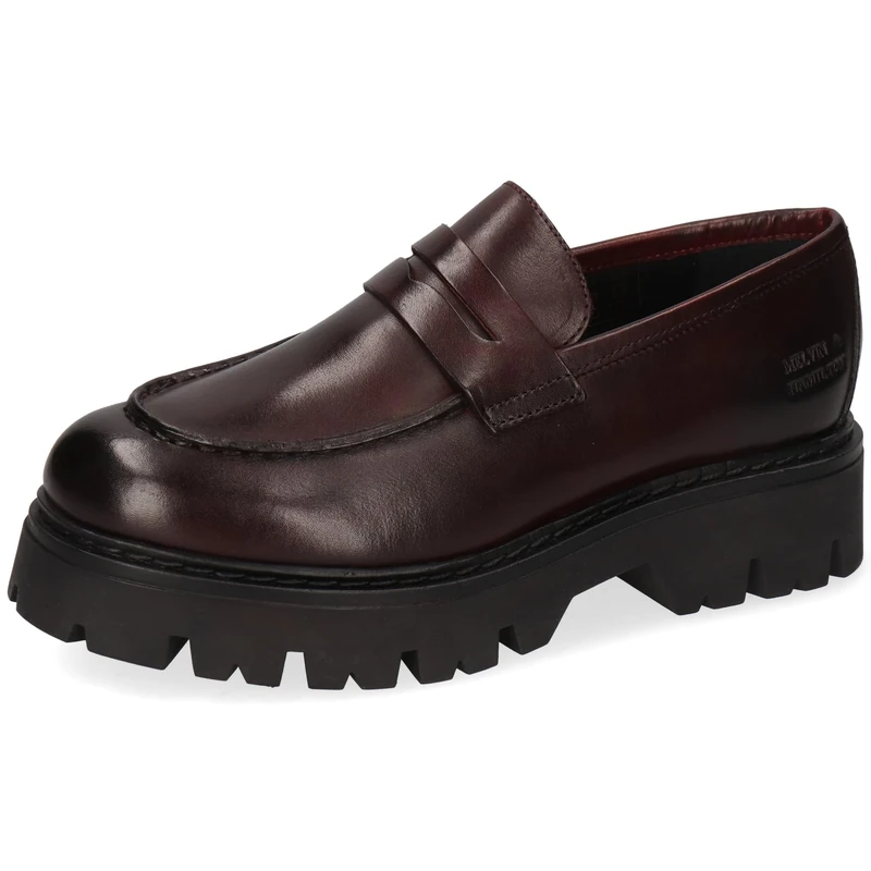 Melvin & Hamilton Thelia 7 Women's Loafers, Bordeaux, 8.5 UK