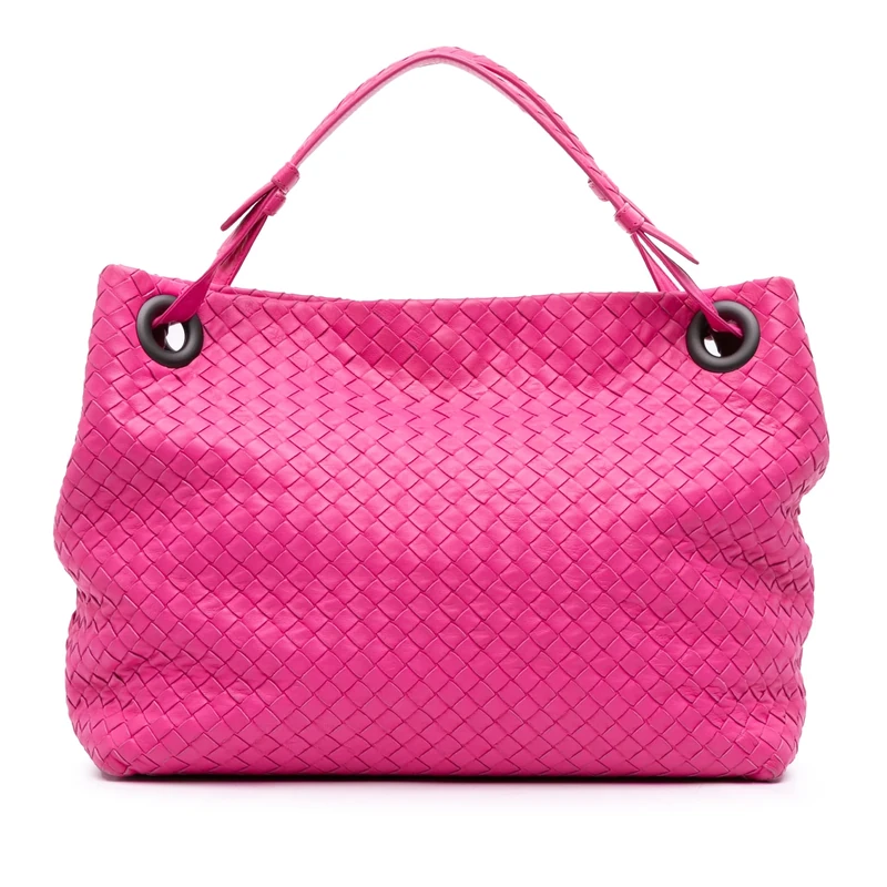 Bottega Veneta Pre-Loved Medium Nappa Intrecciato Bella Tote Bag