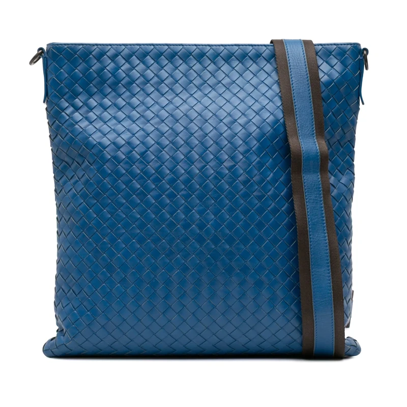 Bottega Veneta Pre-Loved Nappa Intrecciato Crossbody Bag