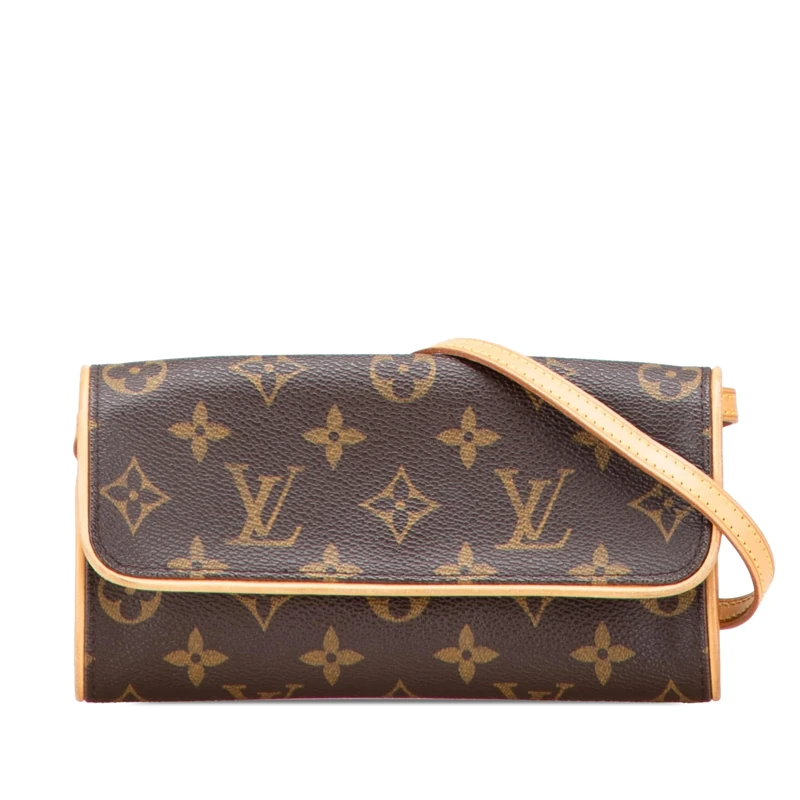Louis Vuitton Pre-Loved Monogram Pochette Twin PM Crossbody Bag