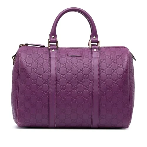 Pre-Loved Medium Guccissima Joy Boston Bag