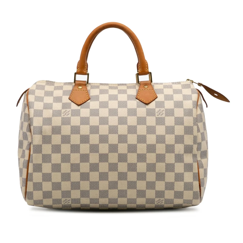 Louis Vuitton Pre-Loved Damier Azur Speedy 30 Handbag