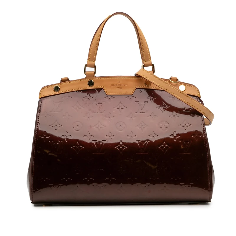 Louis Vuitton Pre-Loved Monogram Vernis Brea MM Handbag
