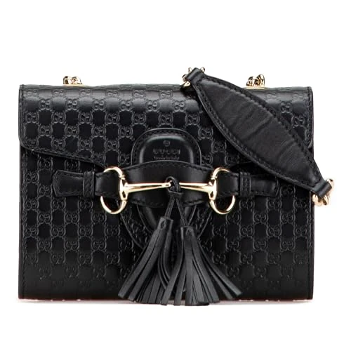 Pre-Loved Mini Microguccissima Emily Crossbody Bag