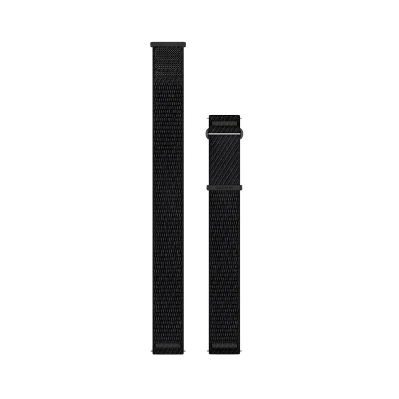 Garmin 22 mm Quick Release ComfortFit fabric bands, Original accessory, Compatible with a range of smartwatches, Black