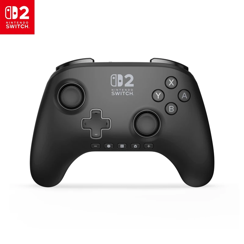 PowerA Advantage Wireless Controller for Nintendo Switch 2 - Black, Officially Licensed, Hall Effects, Mappable Buttons, Pro Controller, C Button, Motion Controls