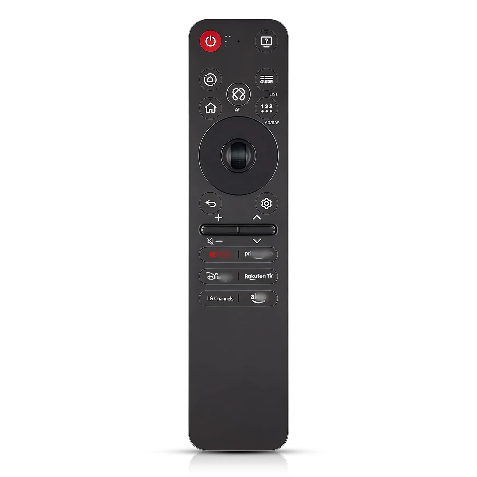 LG Magic Remote Control (MR25GA) Voice Remote Control with L G TVs Includes AI, Pointer and Alexa Voice, Compatible with LG Remote 2025 TVs OLED G5 C5 B5 Series QNED 92A 85A 80A Series