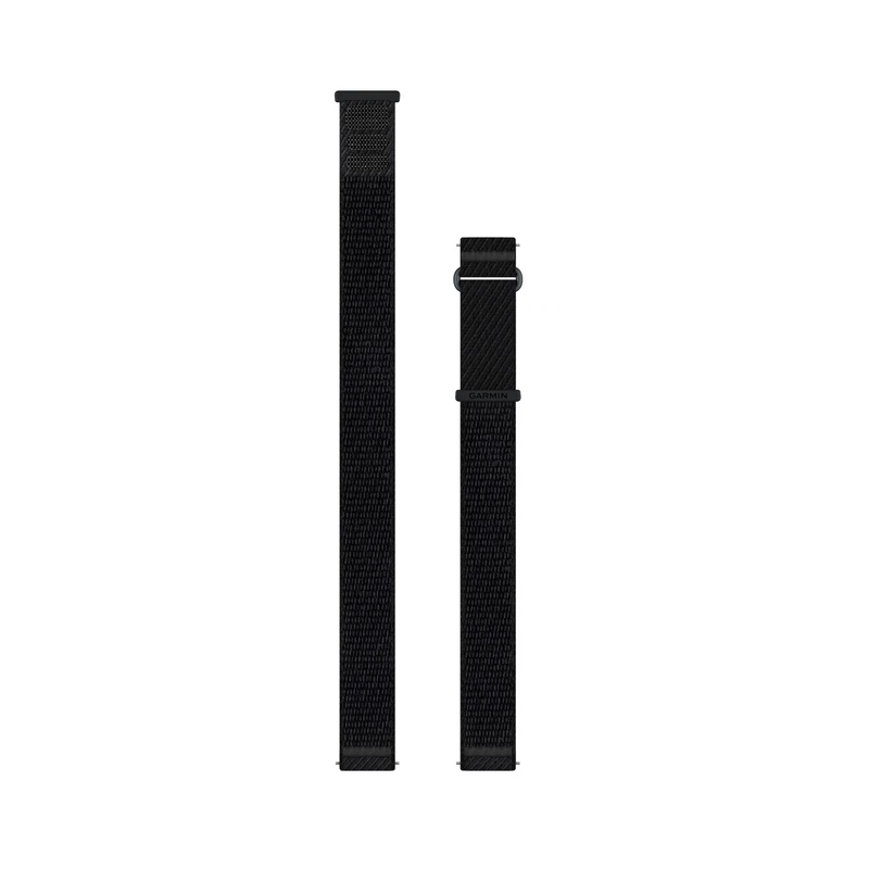Garmin 18 mm Quick Release ComfortFit fabric bands, Original accessory, Compatible with a range of smartwatches, Black