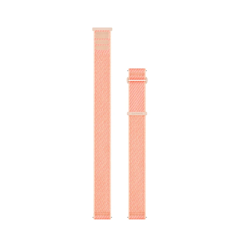 Garmin 20 mm Quick Release ComfortFit Fabric Band - Pink Dawn