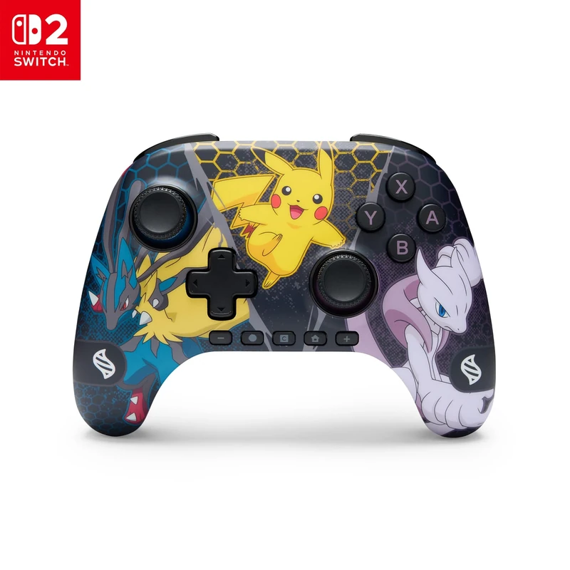 PowerA Advantage Wireless Controller for Nintendo Switch 2 - Pokémon: Mega Evolutions, Officially Licensed, Hall Effects, Mappable Buttons, Pro Controller, C Button, Motion Controls