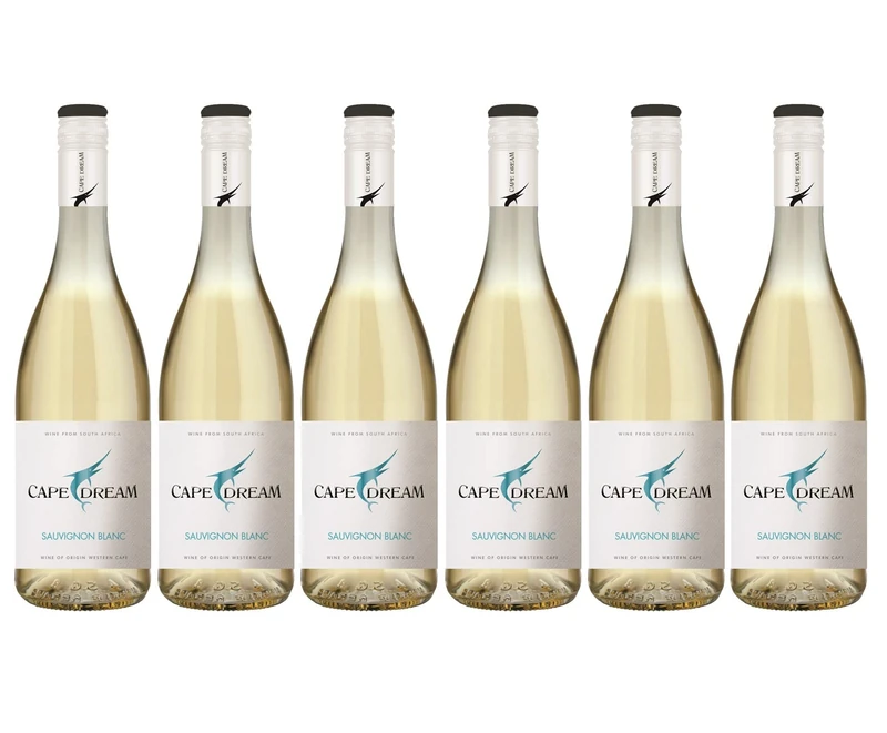 Cape Dream - Sauvignon Blanc South African White (6 x 0.75 L)