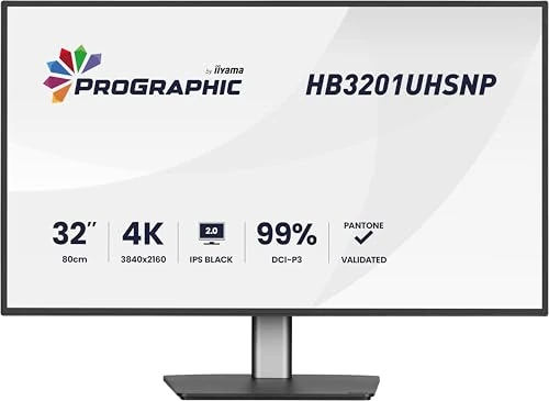 iiyama ProGraphic HB3201UHSNP-B1 32 IPS (DCI-P3 99%, sRGB 100%, Pantone Validated), UHD 3840x2160, 4ms, 1x HDMI, 1x DP, 1 x USB Type C 96W PD, DP-Out