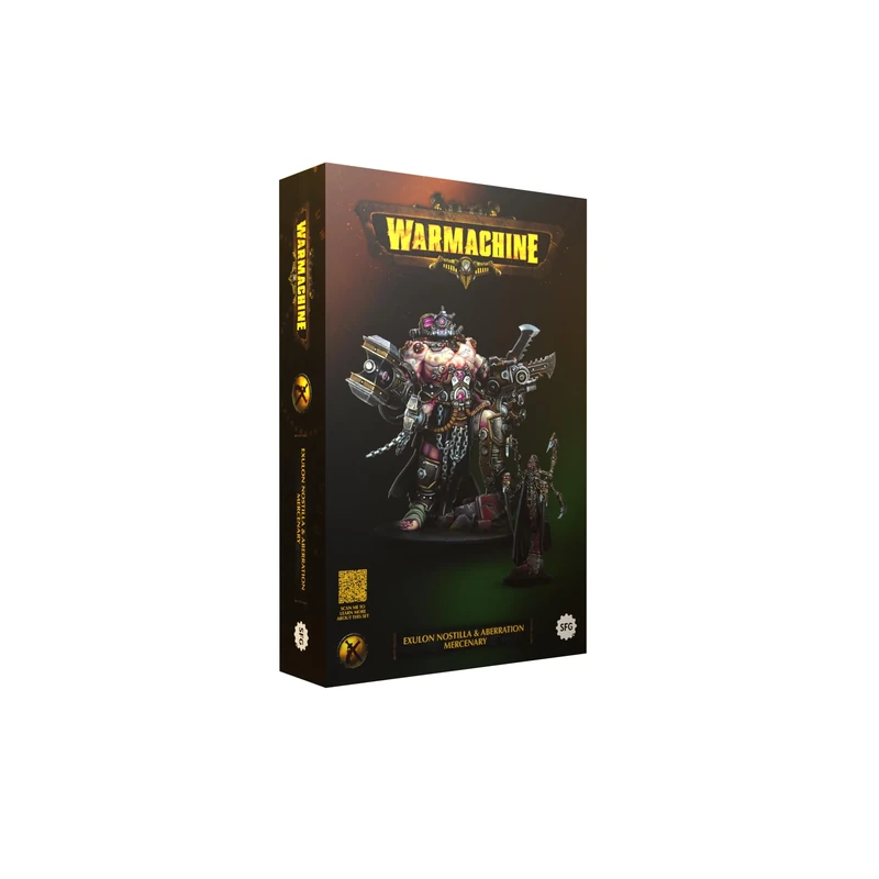 Steamforged Games Warmachine: Exulon Nostilla and Aberration