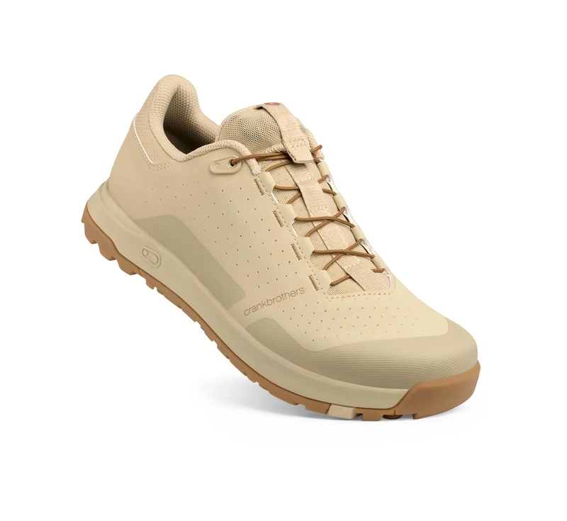 Crankbrothers Mallet Trail Speed Lace Cycling Shoes, Tan, UK 6.5 - EU40 - Image 1